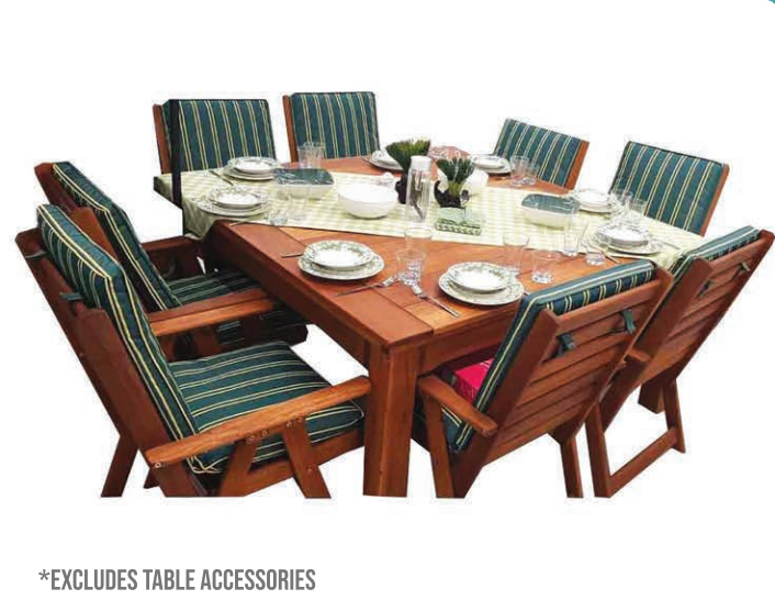 8-SEATER OUTDOOR FURNITURE SET